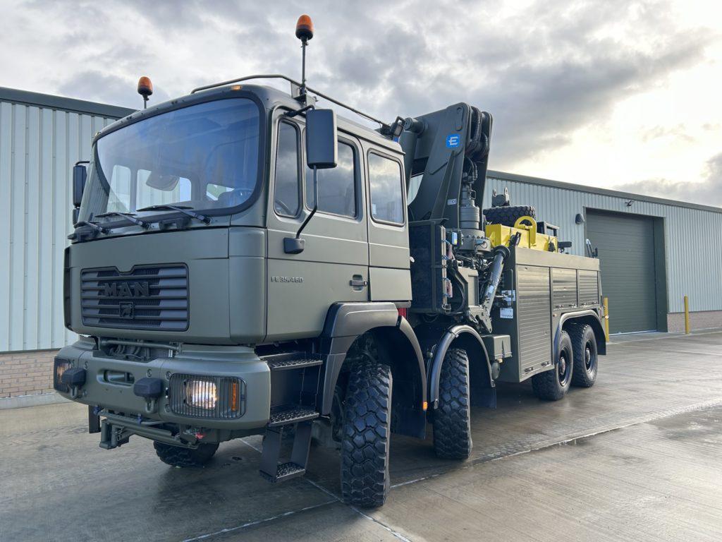 MAN 35.464 8x8 Recovery Truck - Govsales of mod surplus ex army trucks, ex army land rovers and other military vehicles for sale