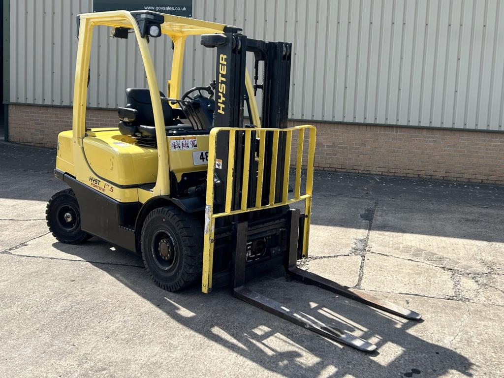 Hyster H2.5FT Diesel Forklift - Govsales of mod surplus ex army trucks, ex army land rovers and other military vehicles for sale